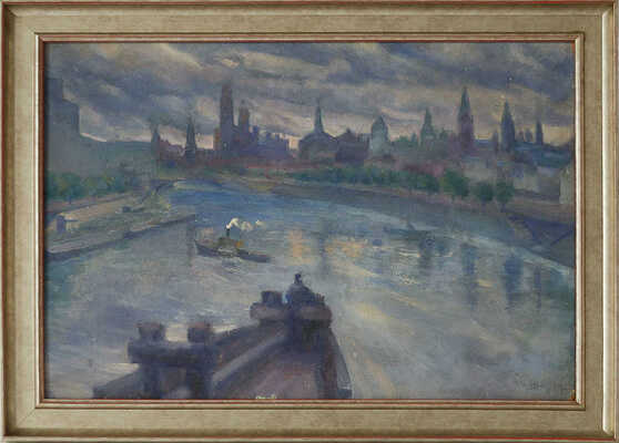 Ширяев Георгий Александрович. На Москве-реке